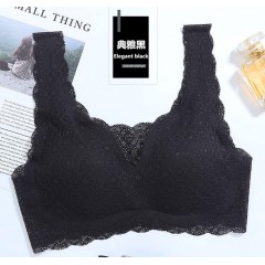 一片式無痕無鋼圈文胸罩薄款美背性感聚攏瑜珈運(yùn)動背心內(nèi)衣女