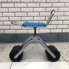 大棚移動懶人車采摘種植可移動升降旋轉工具車農用干活隨身小皮墩