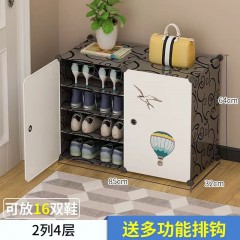 簡易防塵鞋架子多層家用經濟宿舍大容量省空間鞋柜拼裝收納放門口